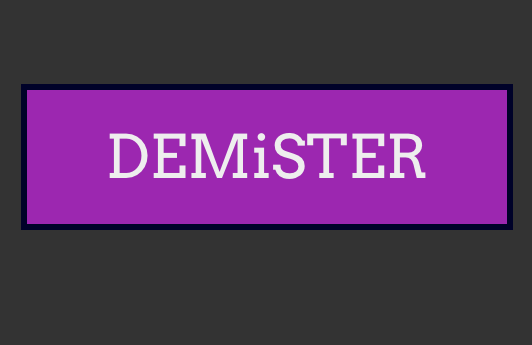 DEMiSTER RAG assistant screenshot